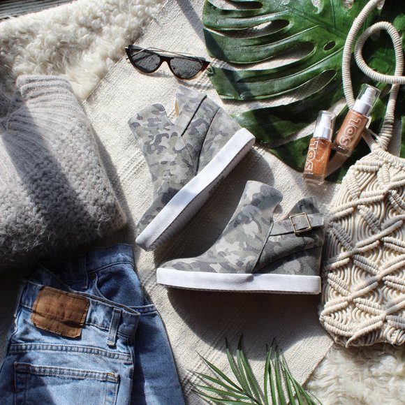 Shoes - 🆕️//Summer Essentials// Camo Wedge Sneaker